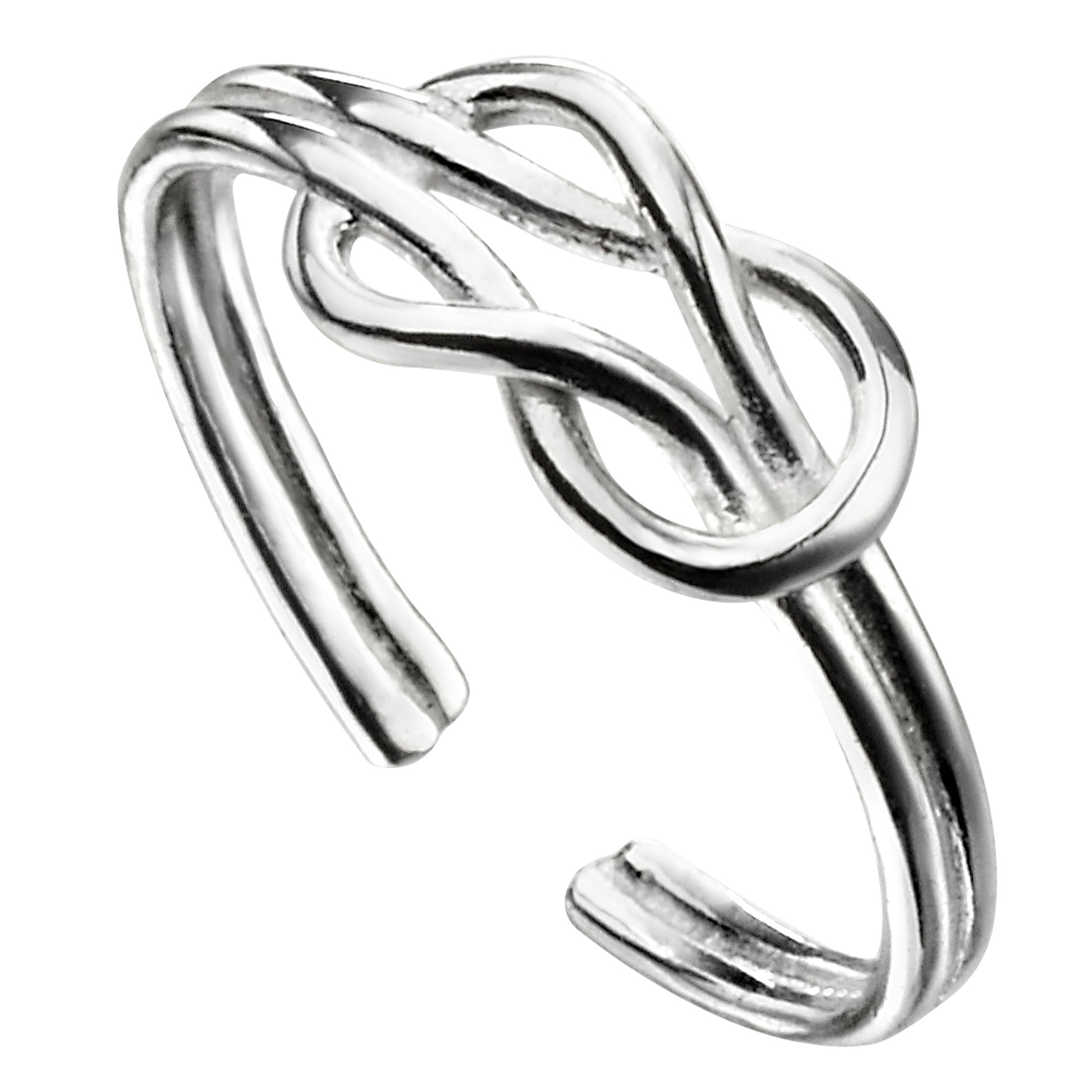 Beginnings Love Knot Toe Ring