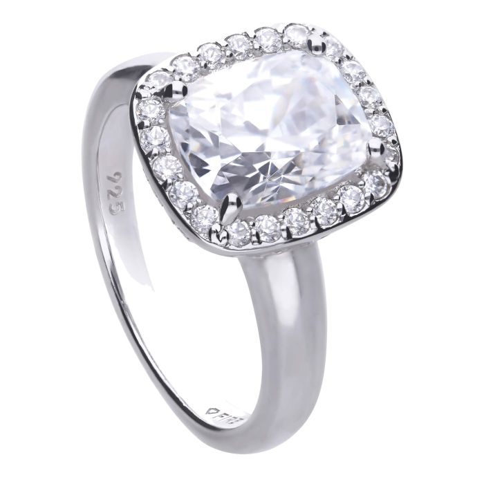 Diamonfire Cushion Cut Cocktail Ring