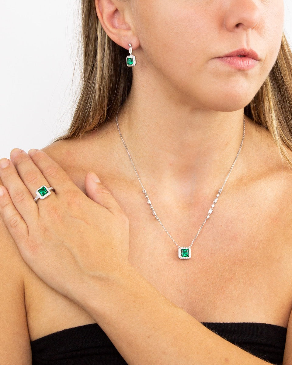 Diamonfire Art Deco Style Earrings