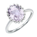 Beginnings Clawed Semi-Precious Stone Ring