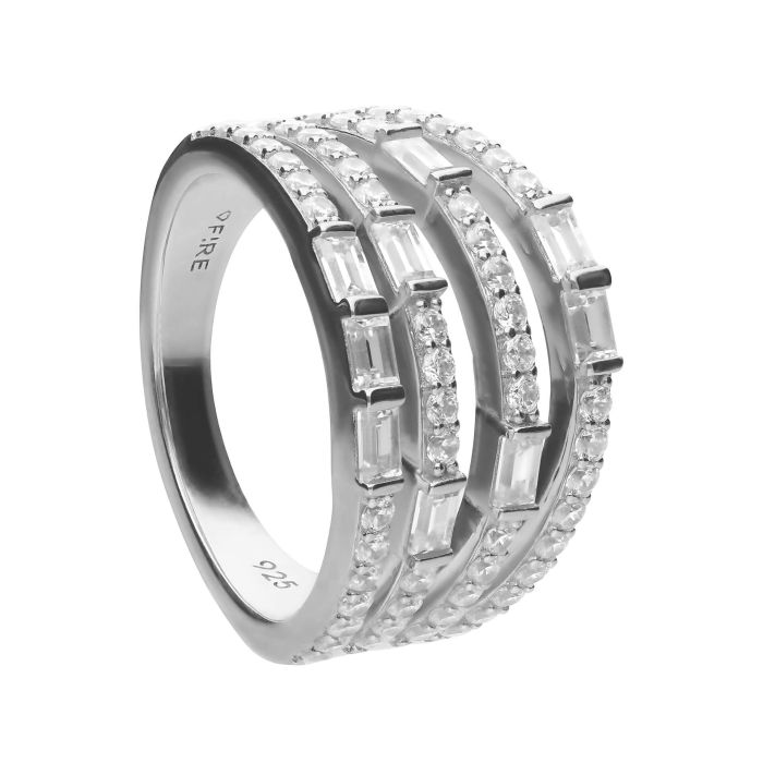 Diamonfire Multi Band Statement Ring