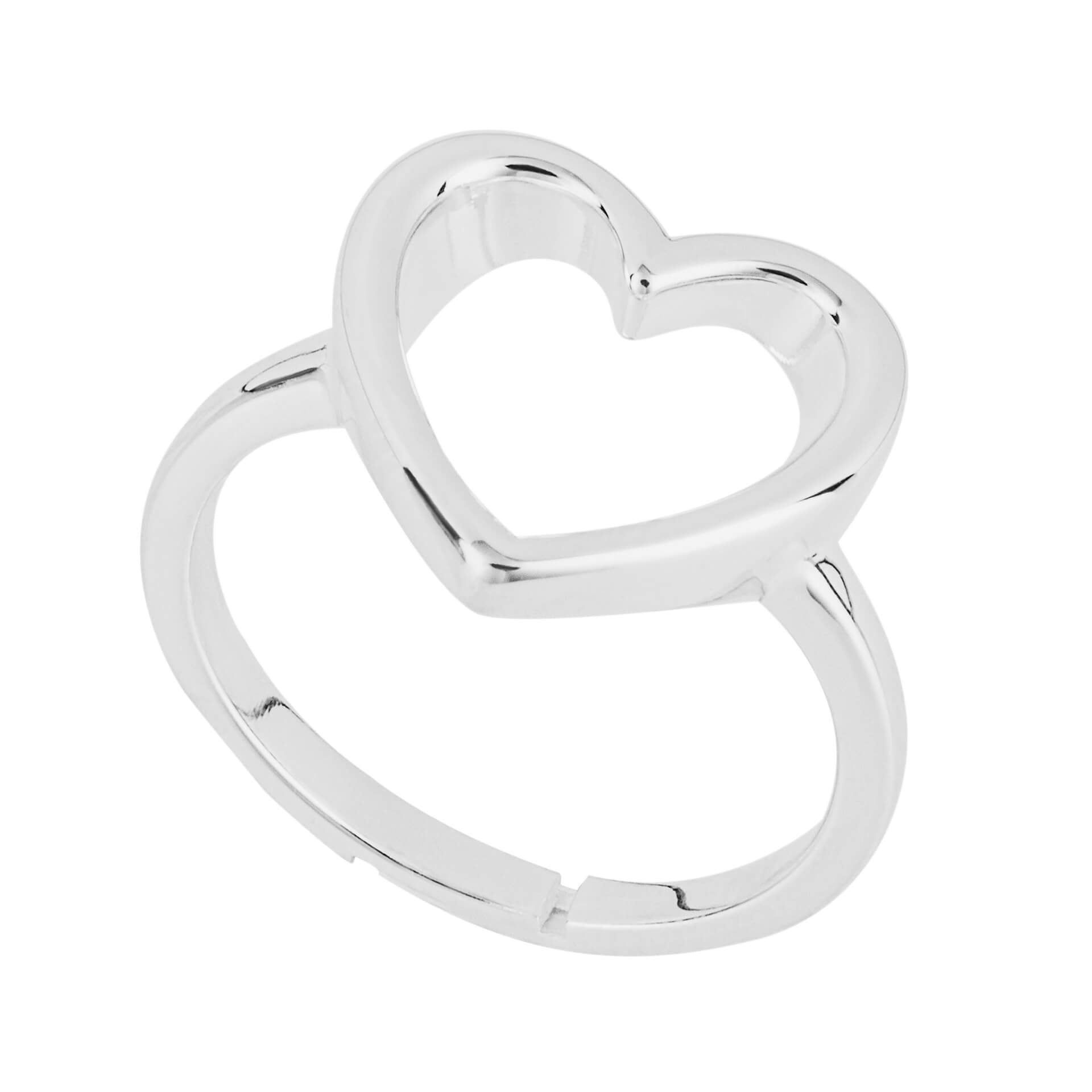 Beginnings Open Heart Ring