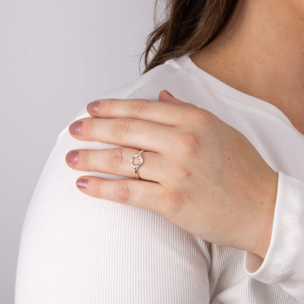 Beginnings Open Circle Ring