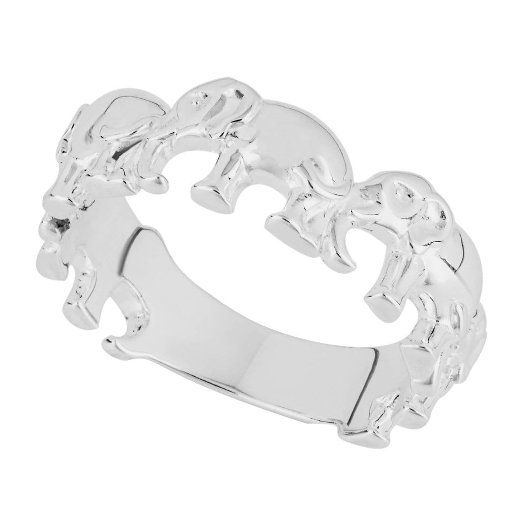 Beginnings Elephant Band Ring