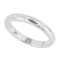 Beginnings Starburst CZ Band Ring