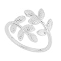 Beginnings Vine Leaves Wrap Around Ring