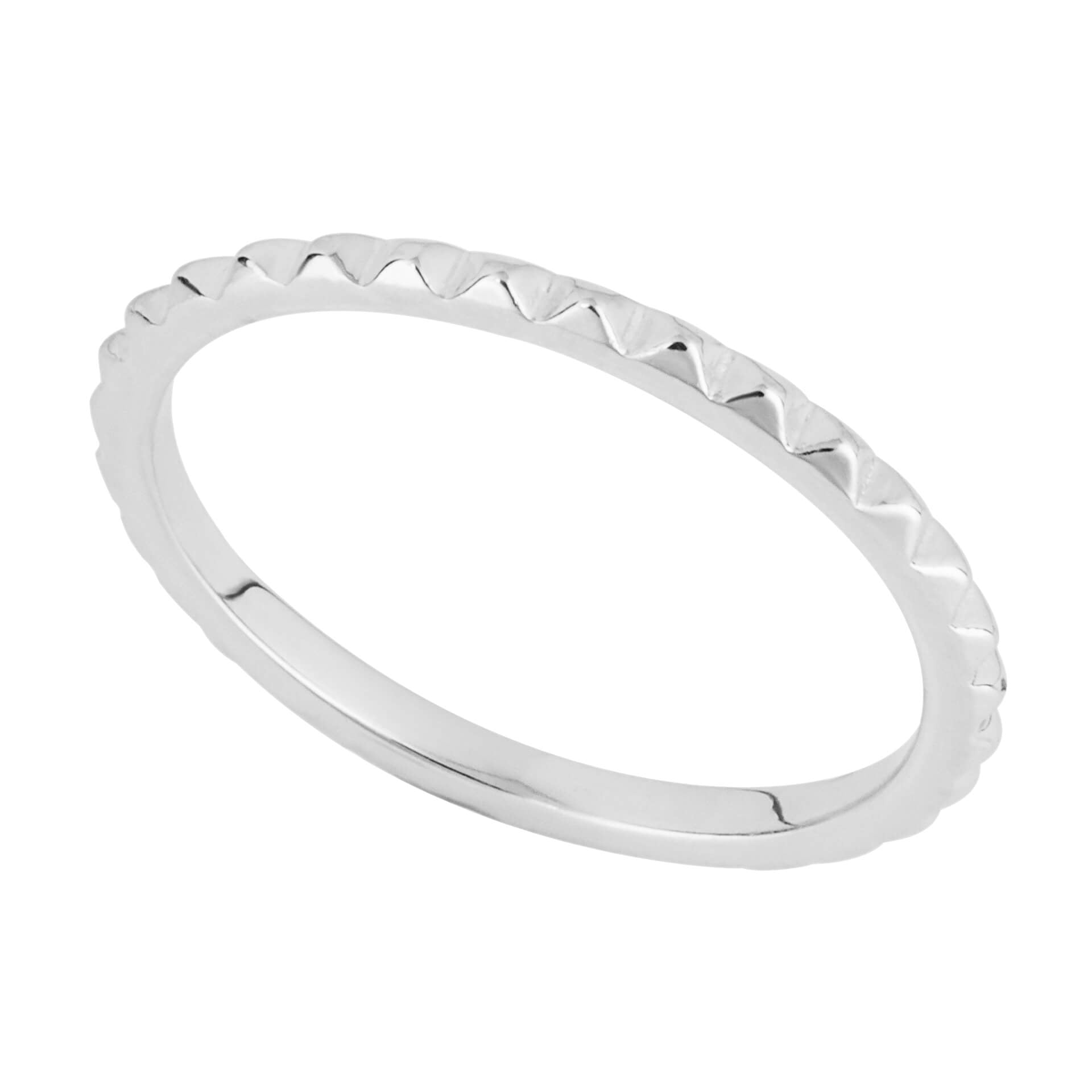 Beginnings Studded Textured Ring