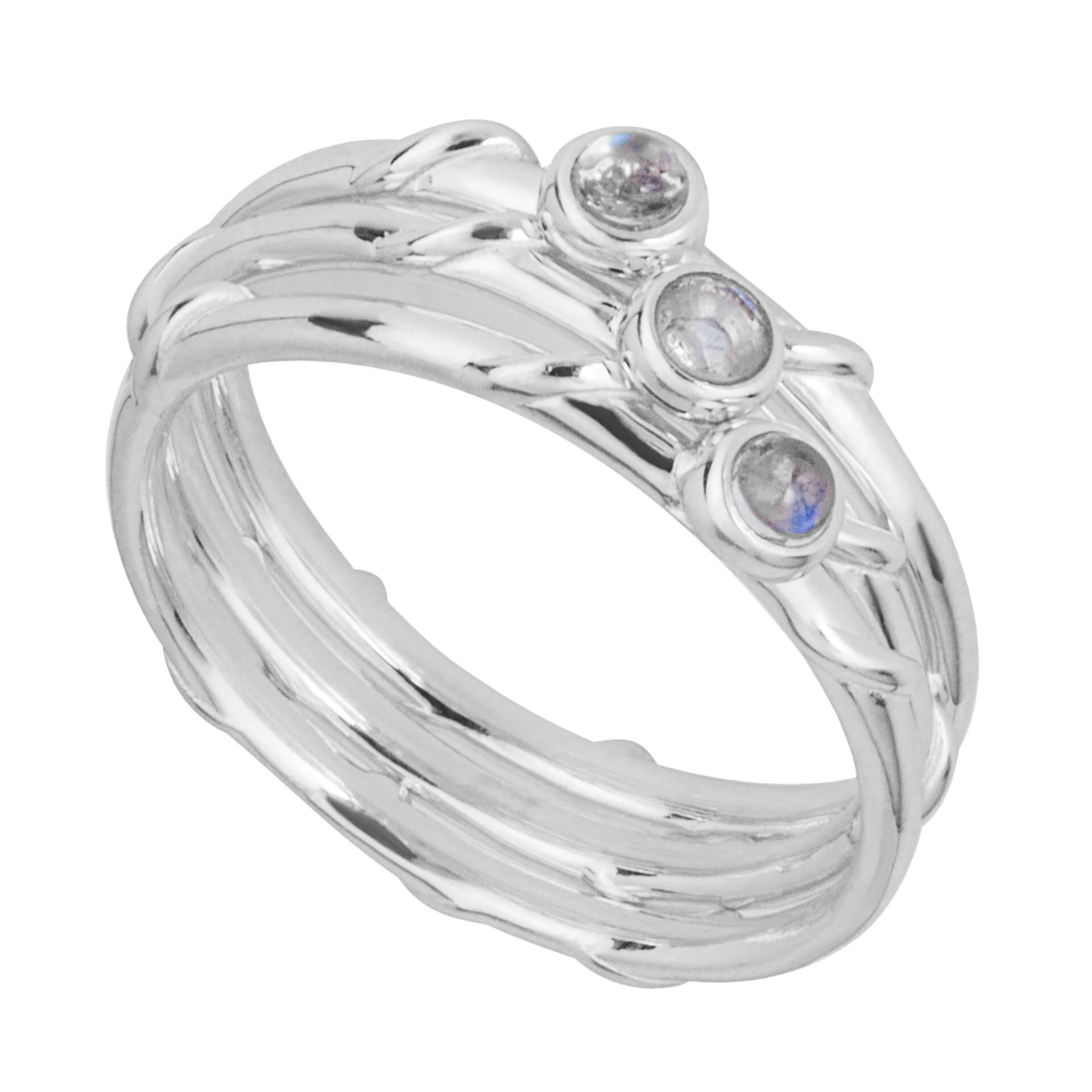 Beginnings Triple Stacking Ring Set