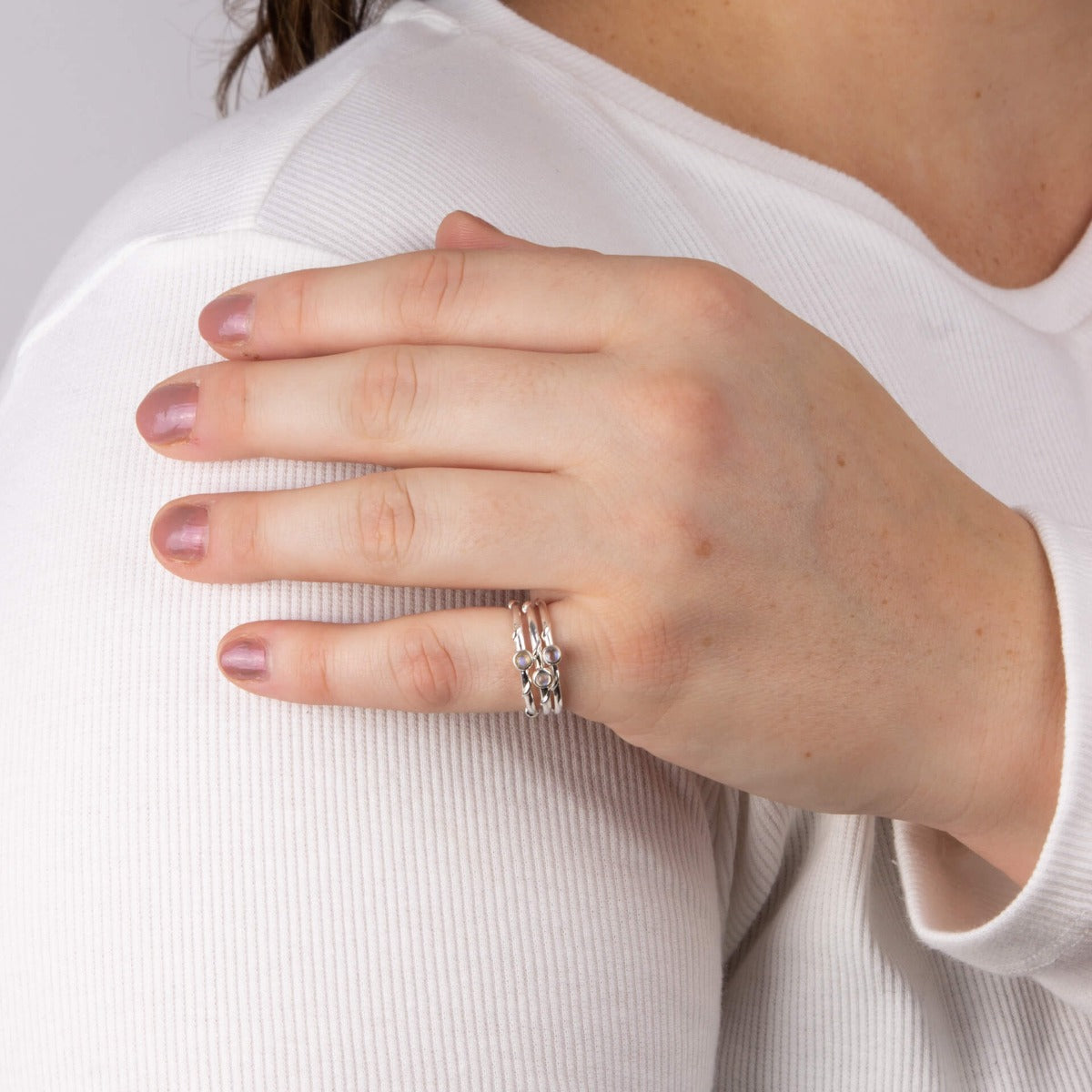 Beginnings Triple Stacking Ring Set