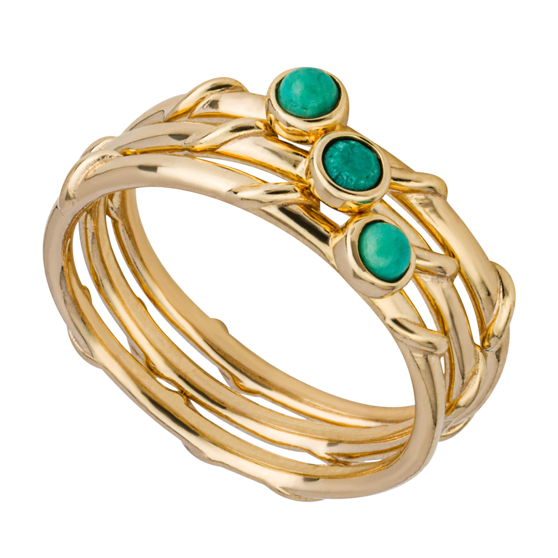 Beginnings Triple Stacking Ring Set