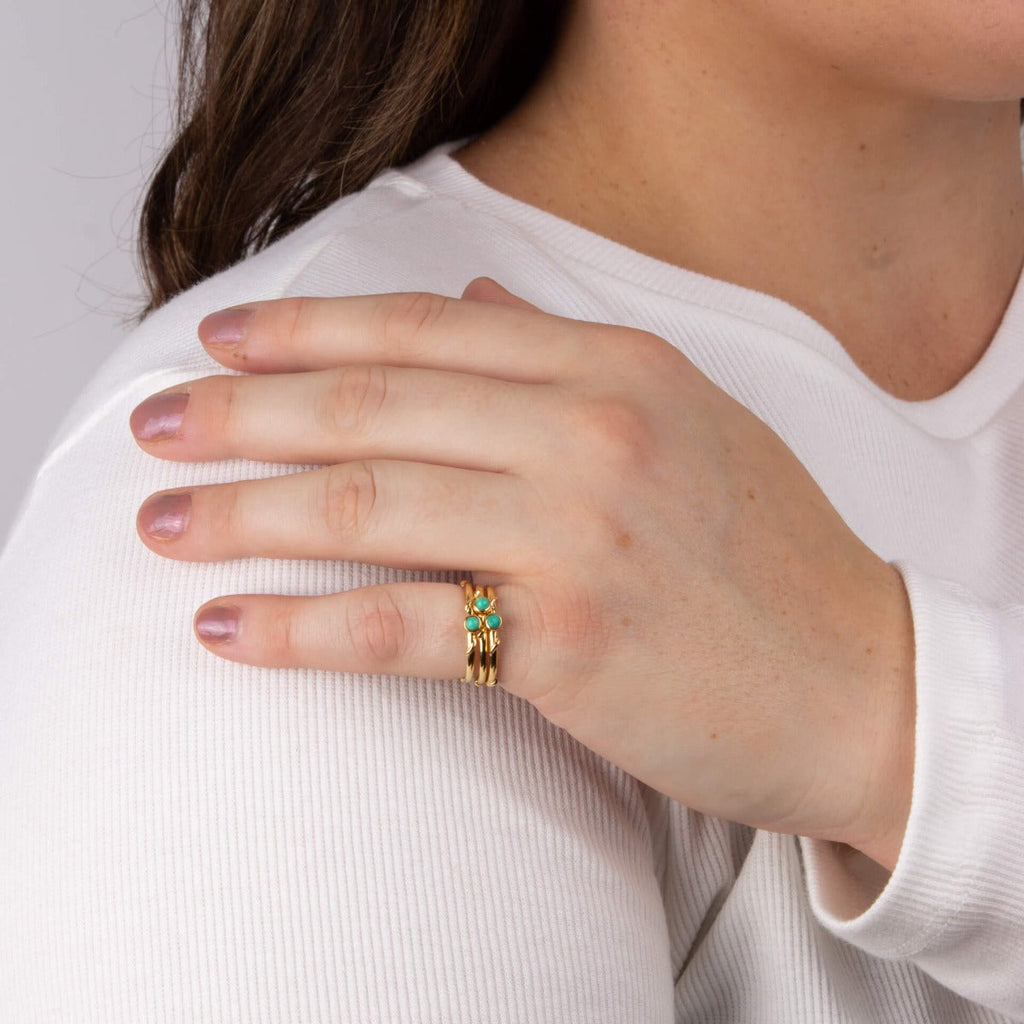 Beginnings Triple Stacking Ring Set