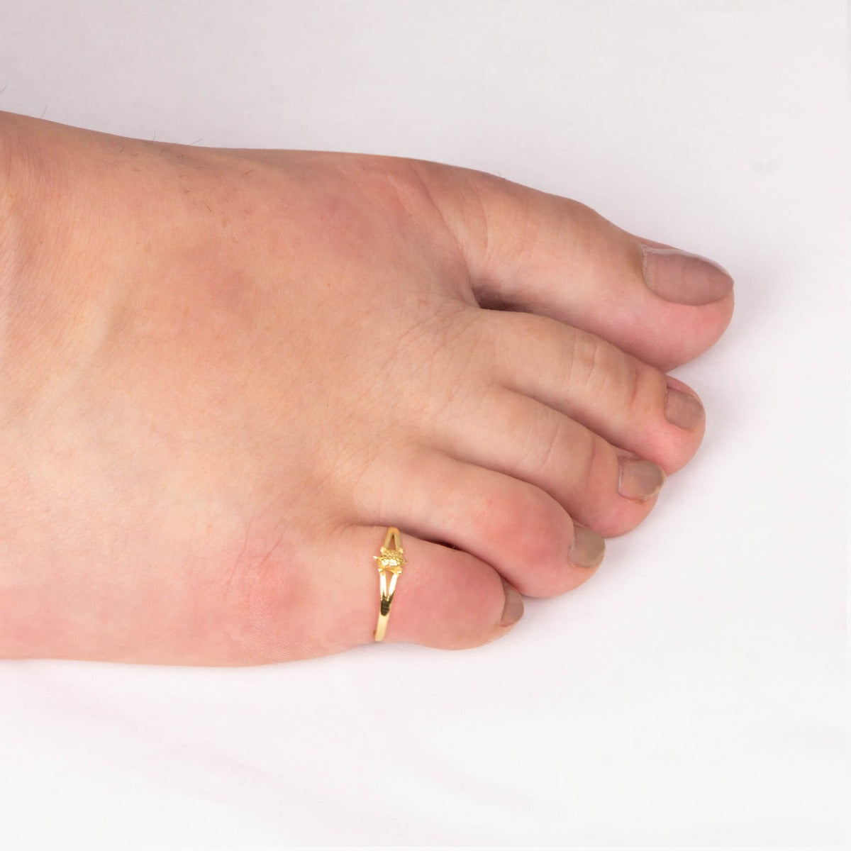 Beginnings Turtle Toe Ring
