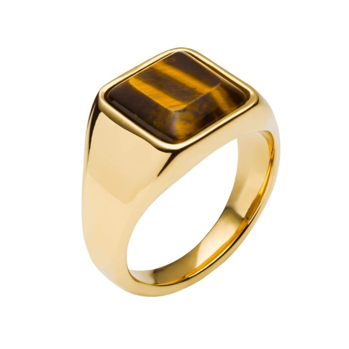 Fred Bennett Signet Ring with Semi Precious Stone