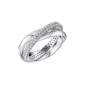 Diamonfire Triple Twist Ring