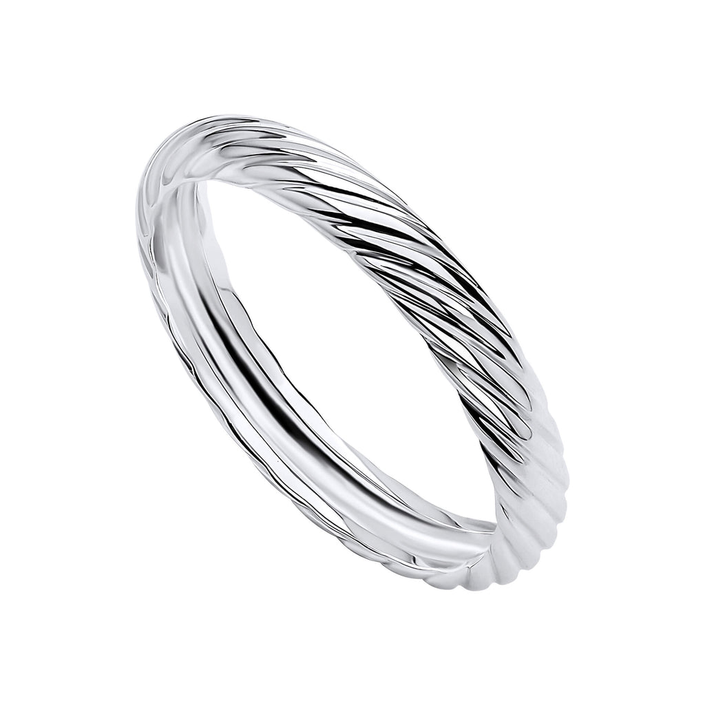Beginnings Twisted Rope Textured Ring