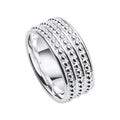 Beginnings Millegrain Wide Band Ring