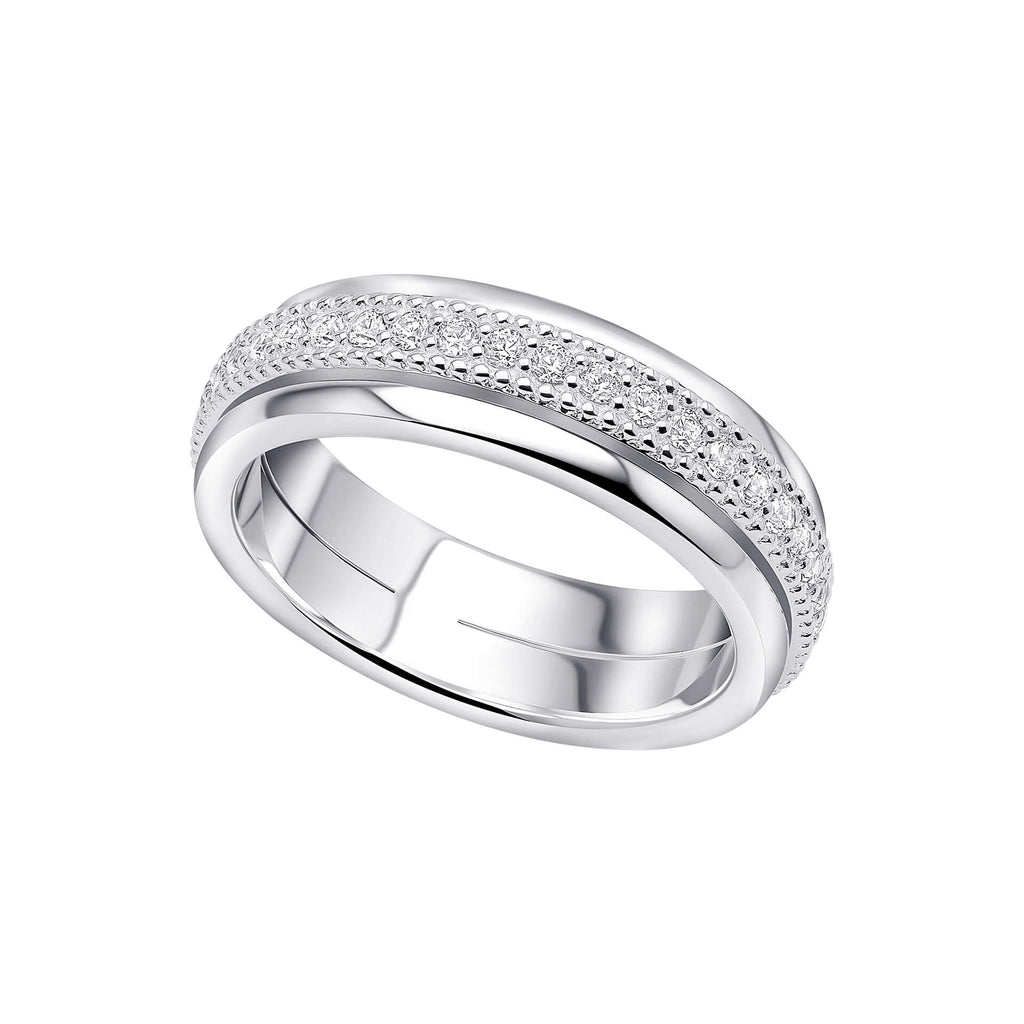 Beginnings Cubic Zirconia Spinner Ring