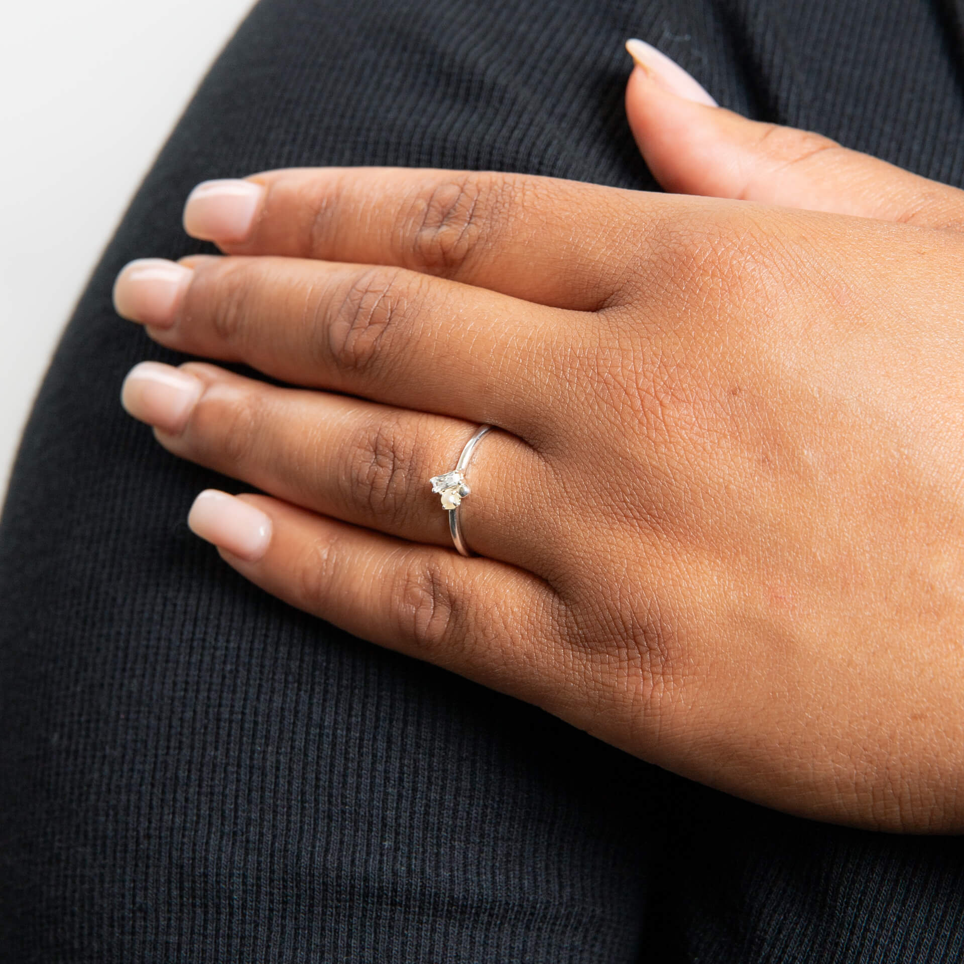Beginnings Dainty Cluster Ring