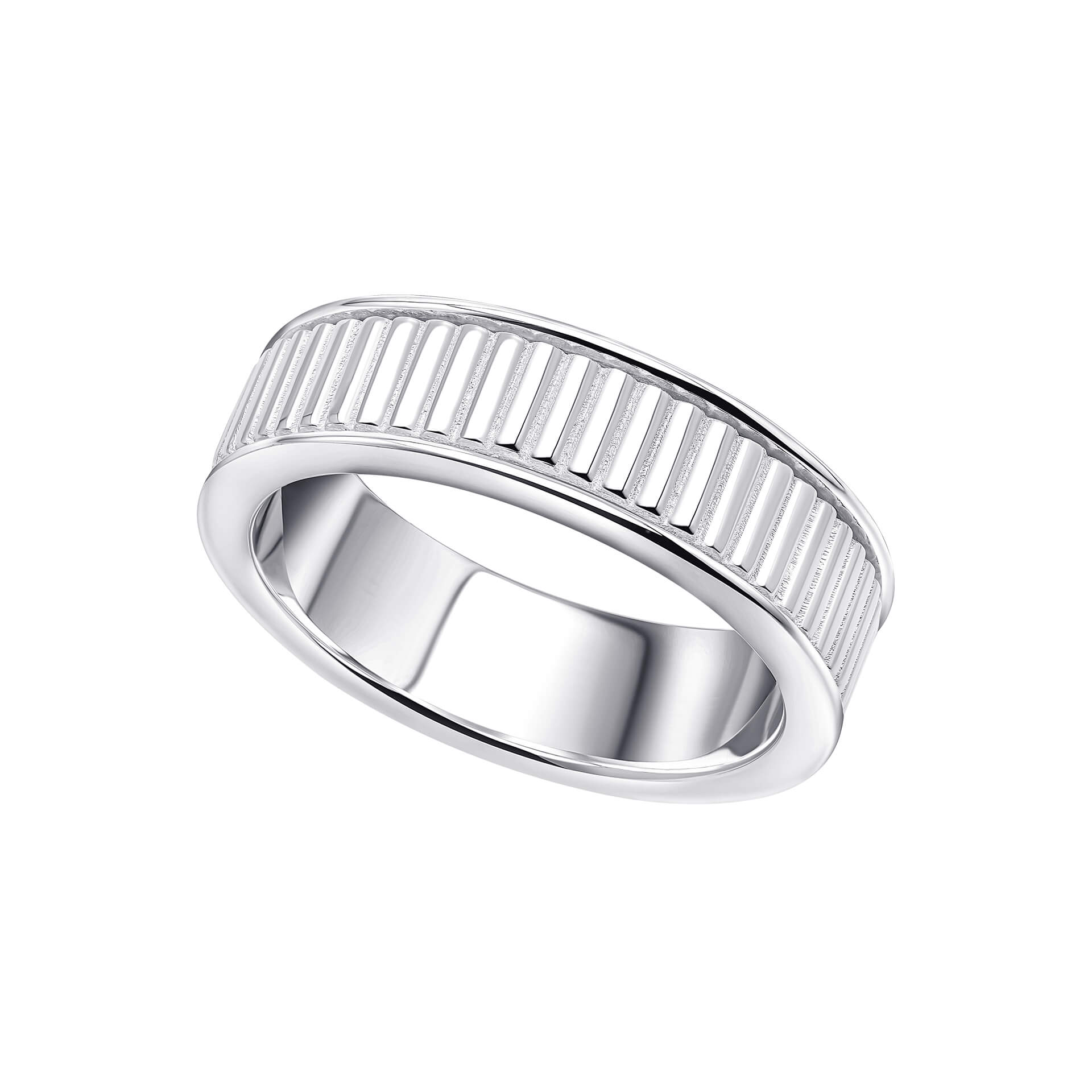 Beginnings Ridged Spinner Ring