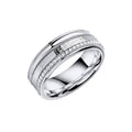 Beginnings Multi Texture Spinner Ring