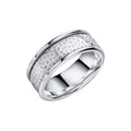 Beginnings Hammered Design Spinner Ring