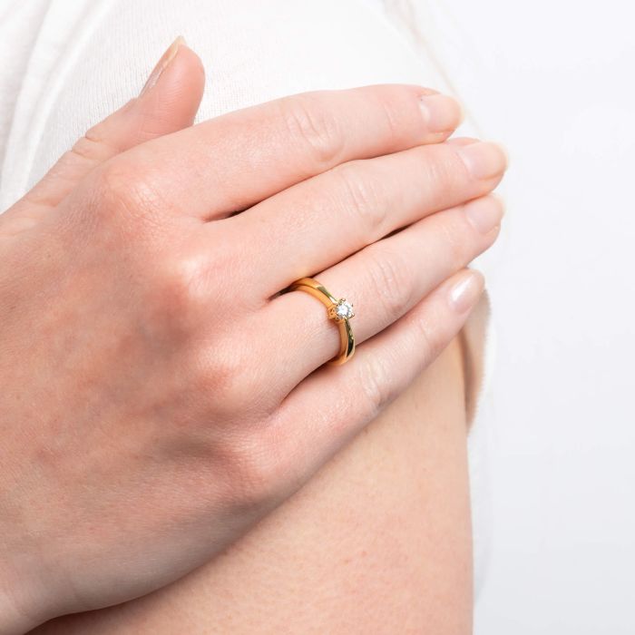 Diamonfire Six Claw Carat Ring