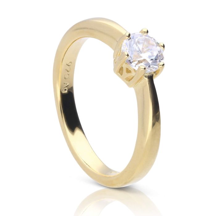 Diamonfire Six Claw Carat Ring