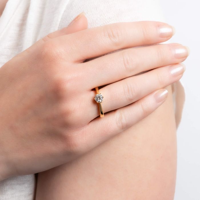 Diamonfire Six Claw Carat Ring