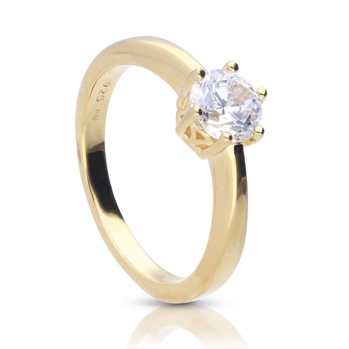 Diamonfire Six Claw Carat Ring