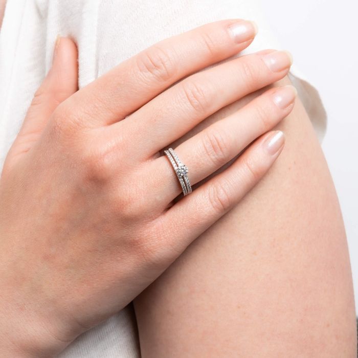 Diamonfire Bridal Ring Set