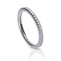 Diamonfire Micro Zirconia Eternity Ring