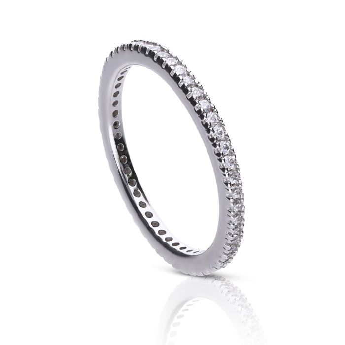 Diamonfire Micro Zirconia Eternity Ring