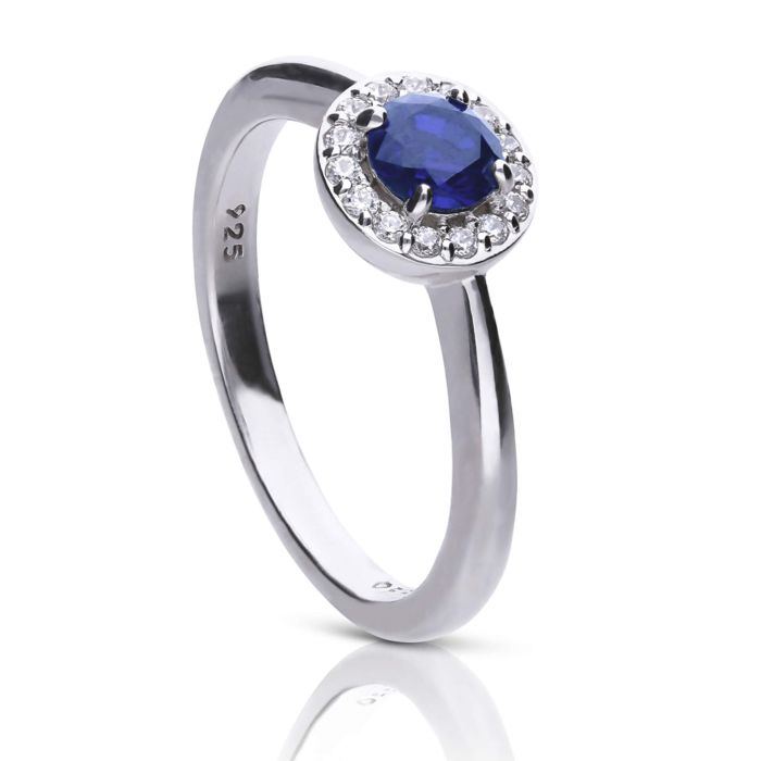 Diamonfire Round Colour Zirconia Ring