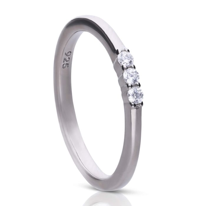 Diamonfire Trio Zirconia Ring