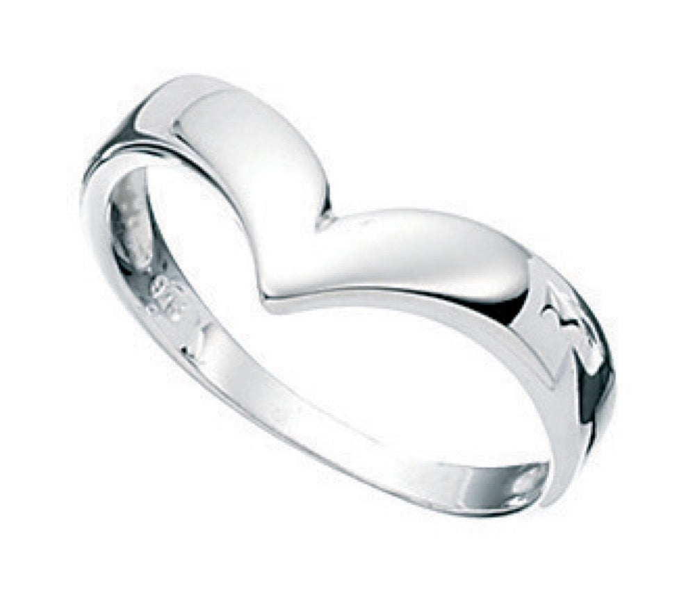 Beginnings Wishbone Ring