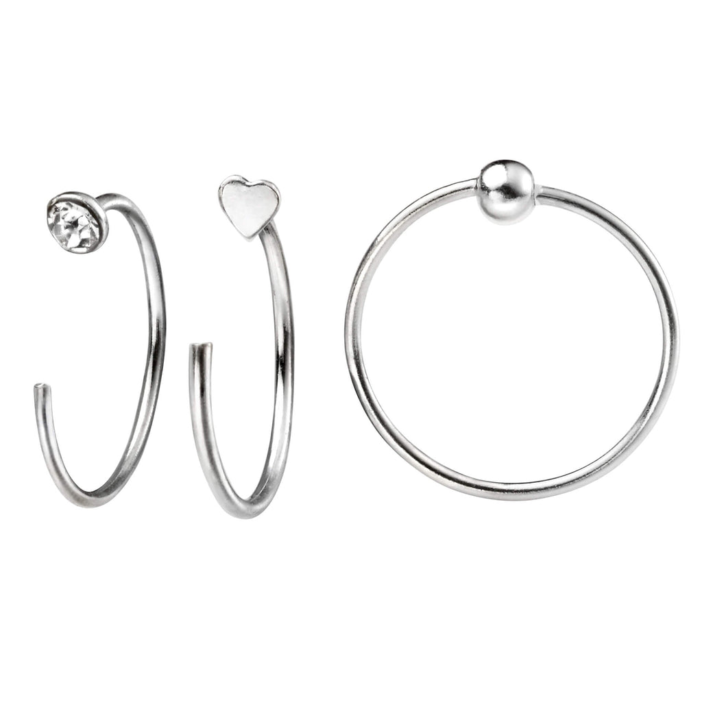 Beginnings Set of 6 Nose Rings