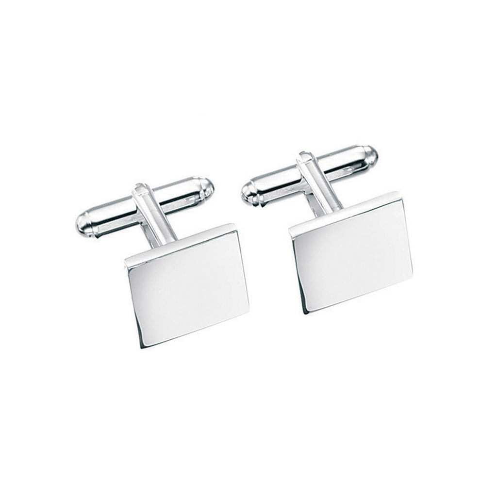 Beginnings Plain Square Cufflinks