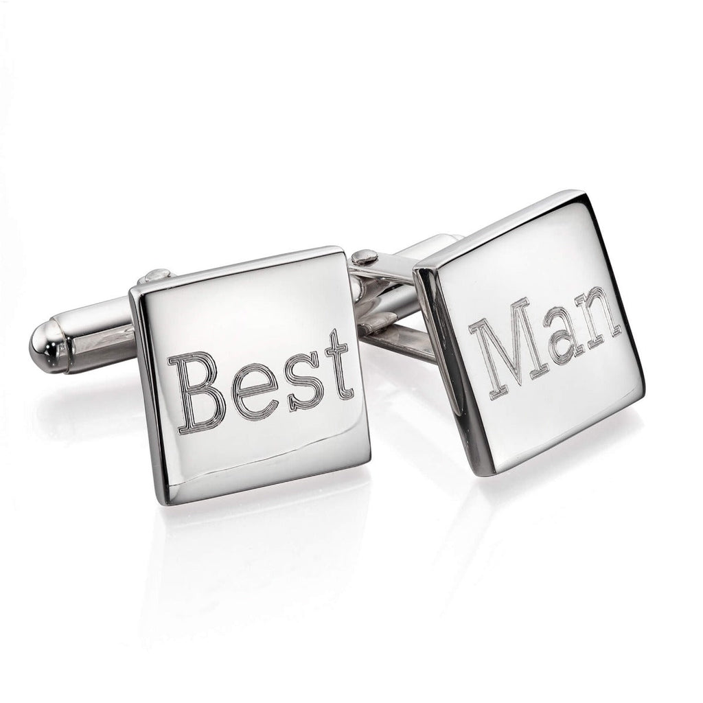 Beginnings Plain Square Cufflinks