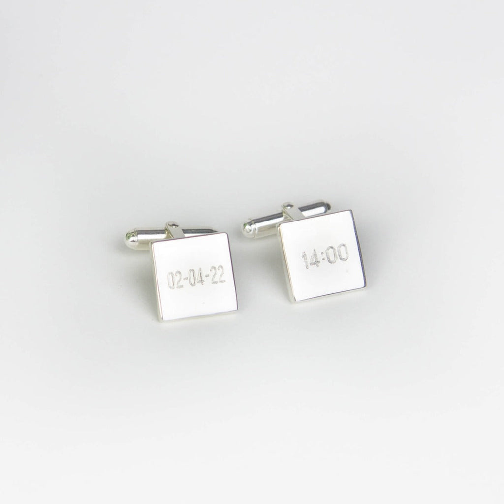 Beginnings Plain Square Cufflinks