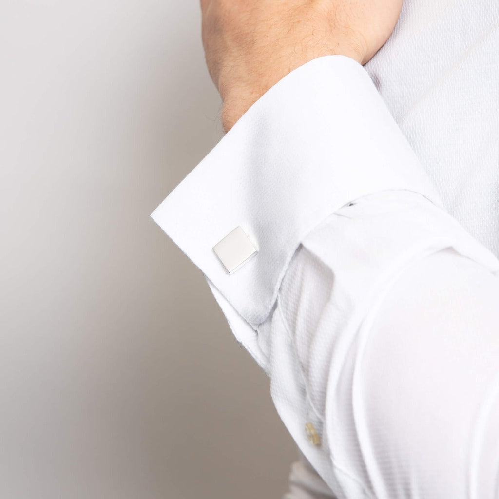 Beginnings Plain Square Cufflinks