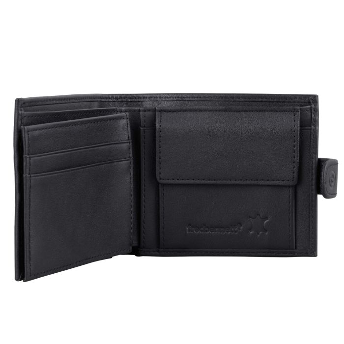 Fred Bennett Leather Wallet with Coin Purse