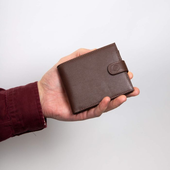 Fred Bennett Leather Wallet with Coin Purse