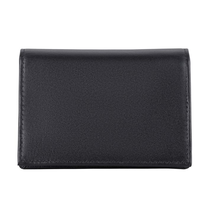 Fred Bennett Black Leather Card Holder