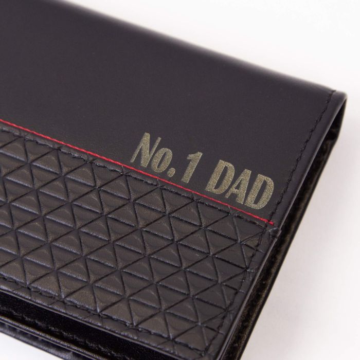 Fred Bennett Black Leather Card Holder