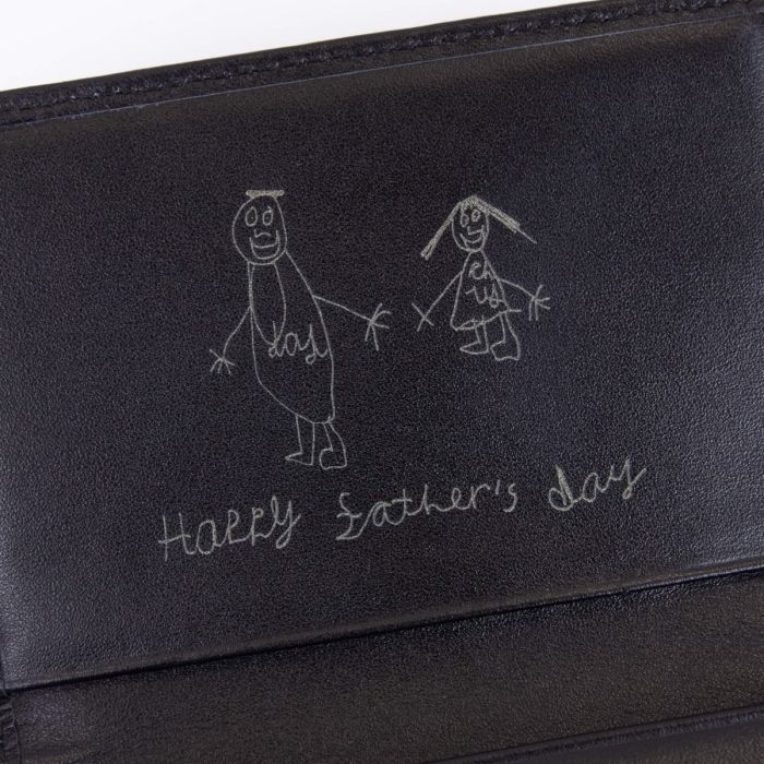 Fred Bennett Black Leather Card Holder