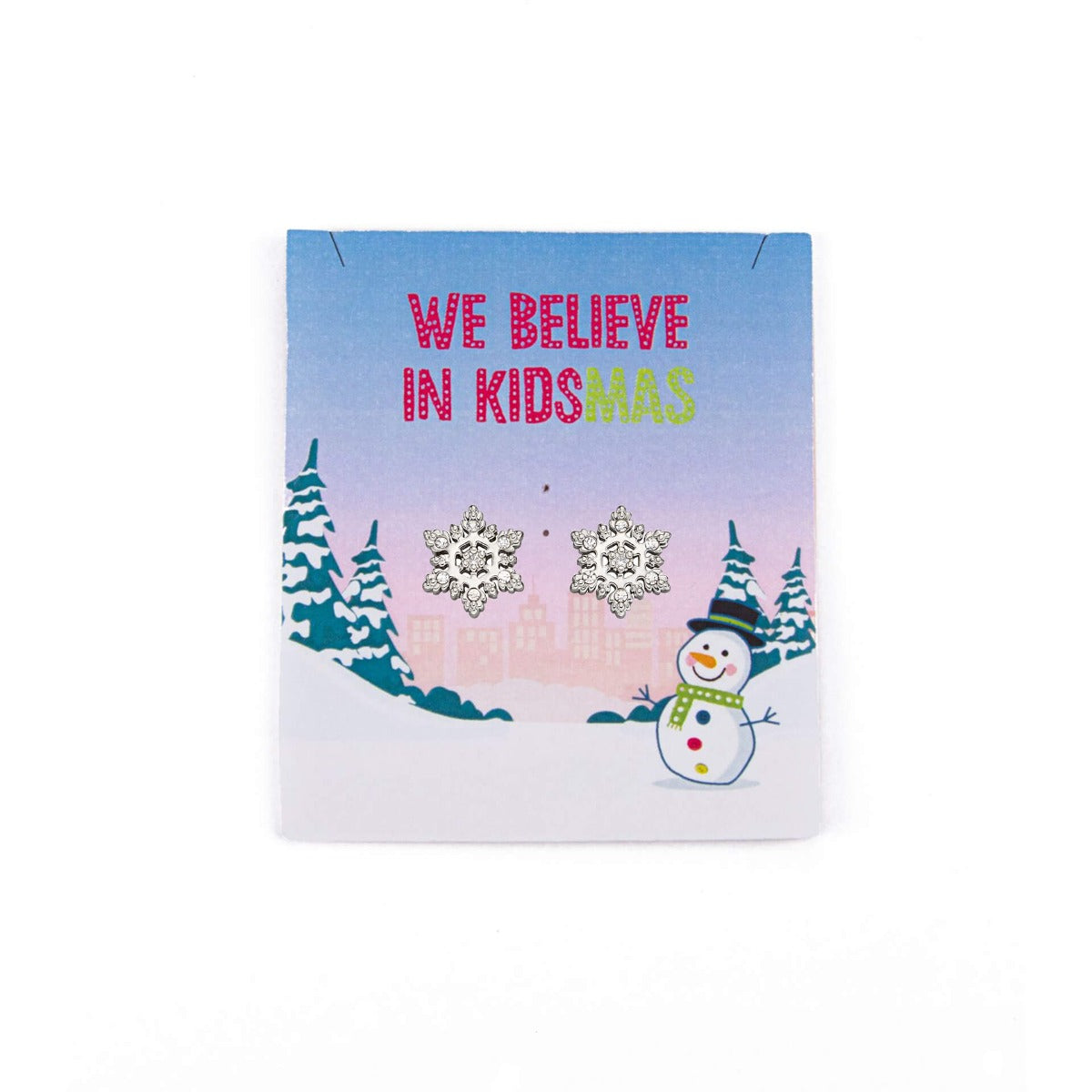 Beginnings Kidsmas Snowflake Earrings
