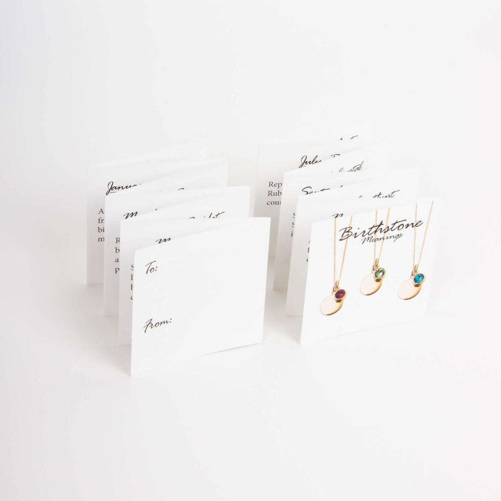 Beginnings Crystal Birthstone Earrings