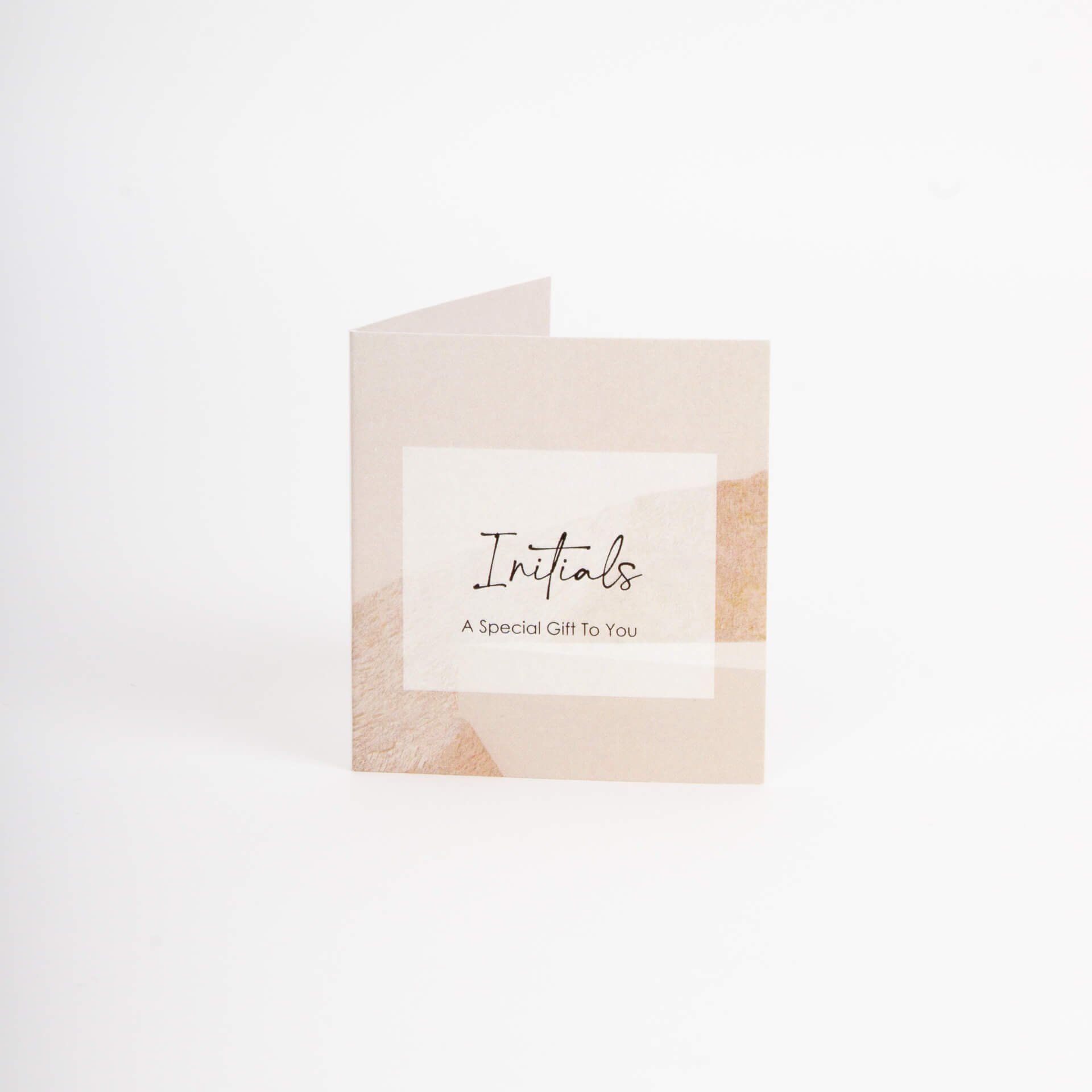 Beginnings Initial Stud Earrings