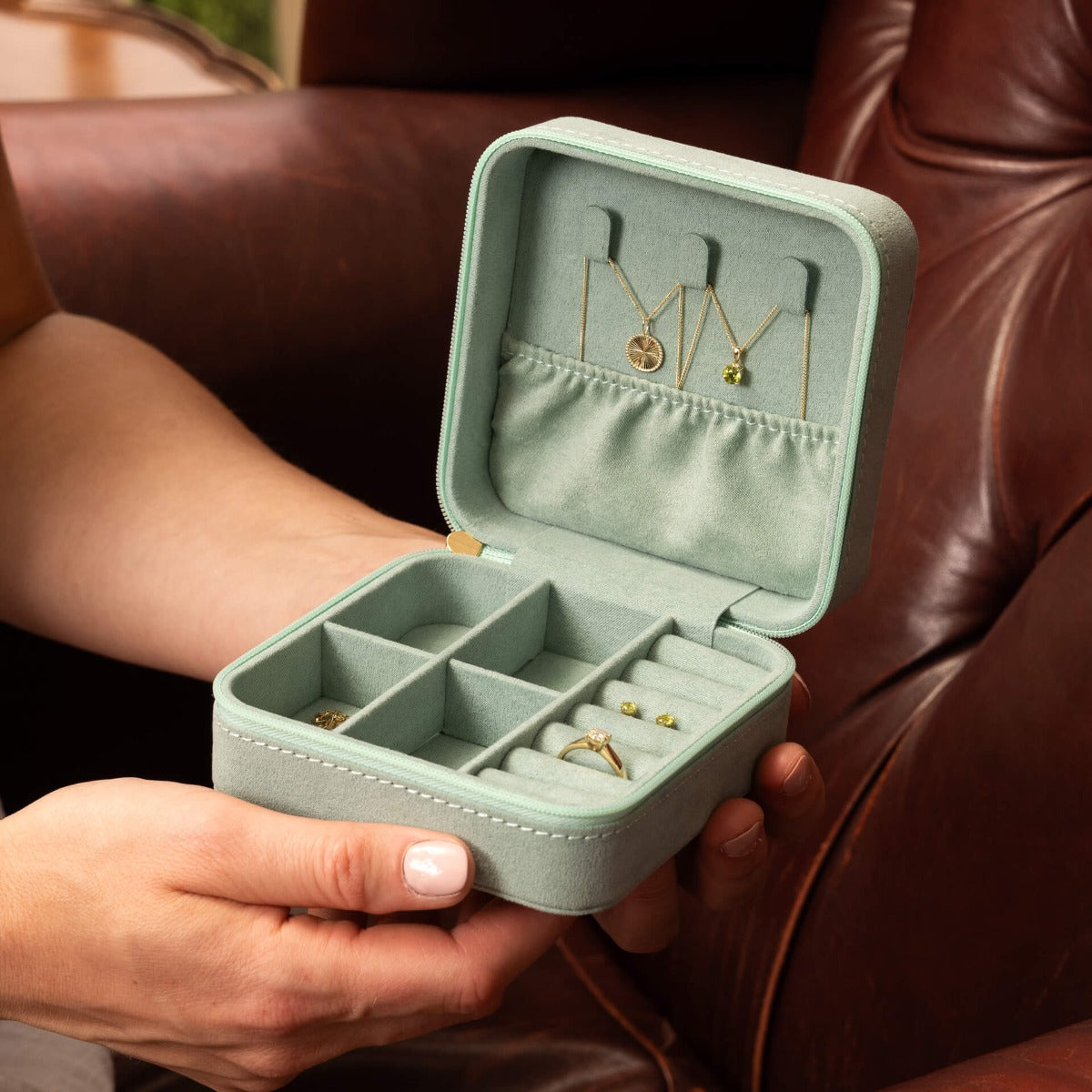 Elements Gold Jewellery Box